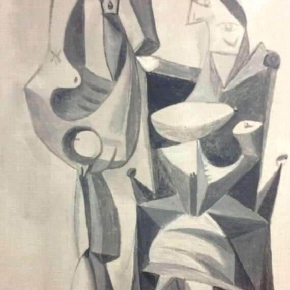 Pablo Picasso – Femme nue debout et femme assise